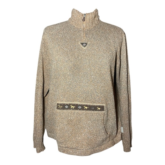 Woolrich Sweaters - Woolrich Brown Cowl Neck Sweater